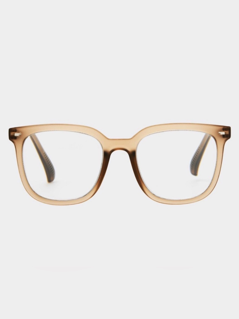 Women's Matte Plastic Square Blue Light Filtering Glasses